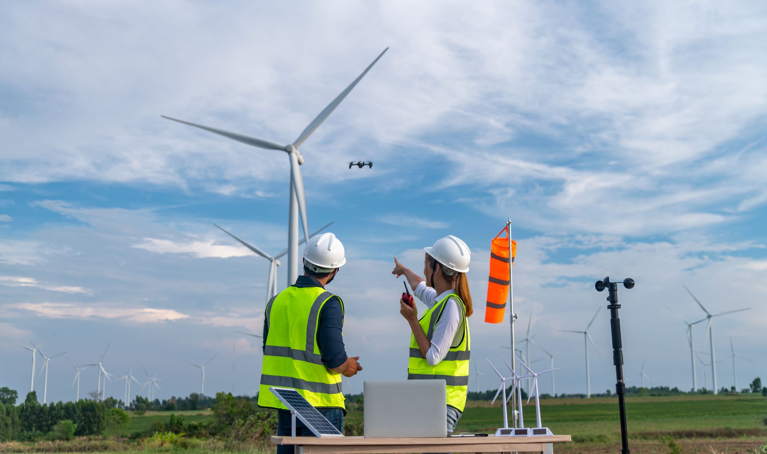 wind farm, wind lindar monitoring