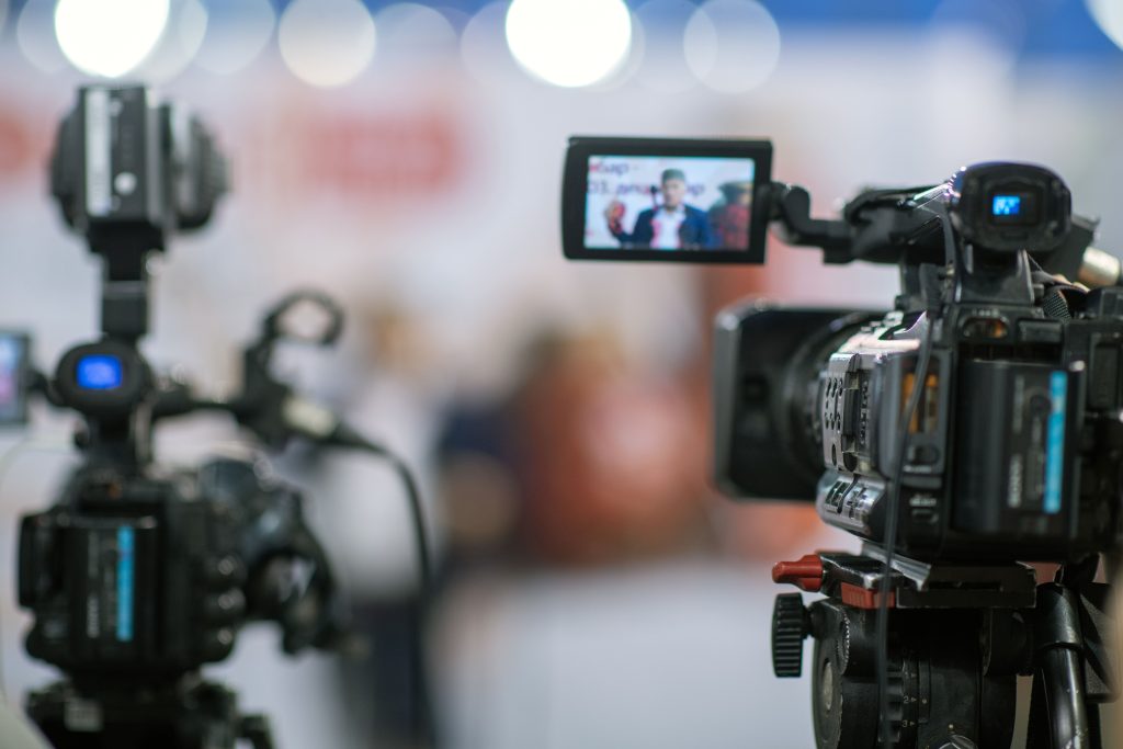 camera crew filming, video project monitoring ,iot camera , m2m